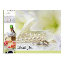 Wedding Thank You Postcards