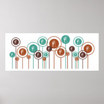 Weddings Daisies Print
