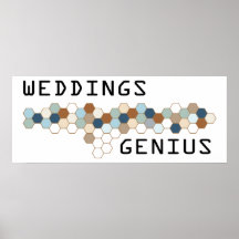 Weddings Genius Poster