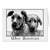 Wee Boofers Greeting Card