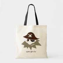 Wee Pirate CUTE Diaper Tote Bag