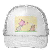 Wee Poppets® by artist Ellen Jareckie Trucker Hat