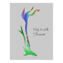 Weedy Post Card