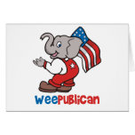 WeePublican and Flag Card
