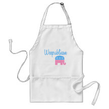 Weepublican (Blue) Aprons