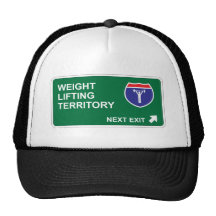 Weight Lifting Next Exit Mesh Hat