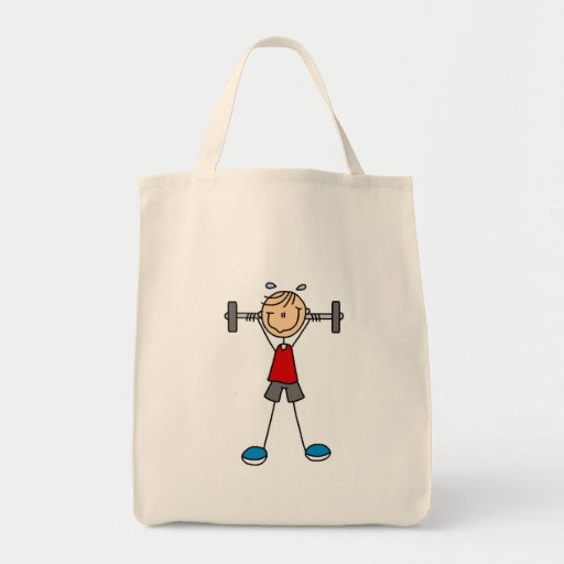 Weight Lifting Tshirts and Gifts Tote Bags