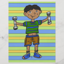 Weightlifting Boy Flyers