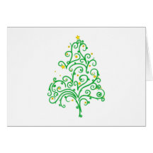 Weihnachtsbaum christmas tree grußkarte