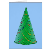 Weihnachtsbaum christmas tree grußkarte