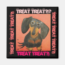 Weiner Dog Treat Magnet