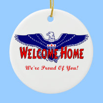Welcome Home From The Military ornaments