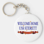 Welcome Home USS Sterett Keychain