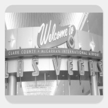 Welcome to Fabulous Las Vegas Square Sticker