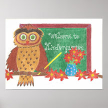Welcome to Kindergarten Posters