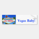 Welcome to Las Vegas Sign Bumper Sticker