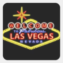 Welcome to Las Vegas Stickers