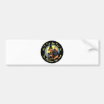 WE'LL EAT AS SOON AS THE CHILDREN GET HERE BUMPER STICKER