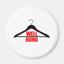 Well Hung Fridge Magnets