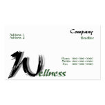 Wellness Business Card