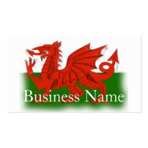 Welsh Dragon Business Card