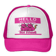 We're Best Friends Trucker Hats