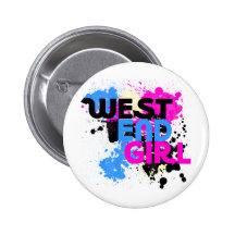West End Girl Womens 80s Pin