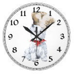 West Highland White Terrier Clock