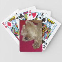 West Highland White Terrier Dog Playing Cards