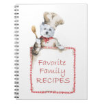 West Highland White Terrier Recipe NOTES Note Book