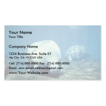 West Indian manatee Business Card Template