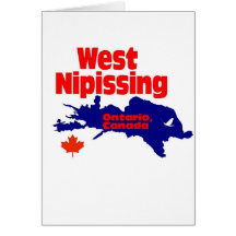 West Nipissing Ontario, Canada Card