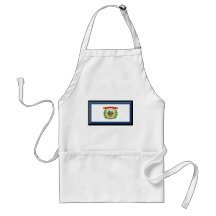 West Virginia Flag Apron