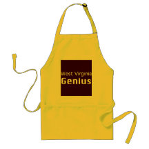 West Virginia Genius Gifts Aprons