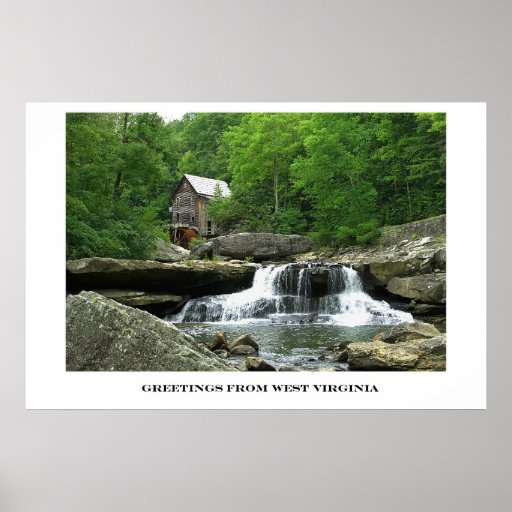 West Virginia Greetings Posters