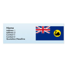 Western Australia, Australia Business Cards