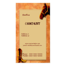 Western Business Card