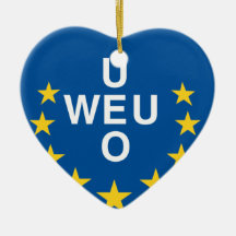 Western European Union Christmas Ornament