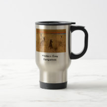 Western Grey Kangaroos Mugs