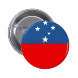Western Samoa Flag Pinback Button
