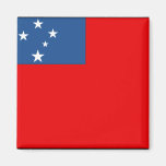 Western Samoa Flag Refrigerator Magnets