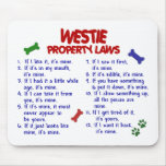 WESTIE Property Laws 2 Mousepad