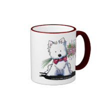 Westie Valentine Prince Mug