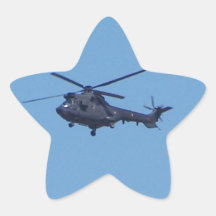 Westland Puma Military Helicopter Sticker