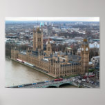 Westminster Palace London Poster