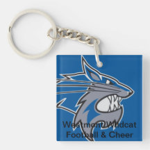 Westmont Wildcat Key Chain Acrylic Key Chains