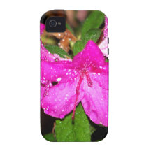 Wet Azalea Blooms iPhone 4/4S Case