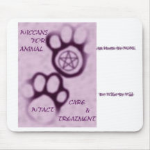 WFACT (Wiccans For Animal Care & Treatment) Pad Mouse Pads