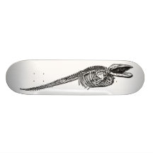 Whale Skeleton Board Skate Board