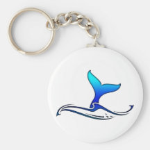 Whale Tail Key Chains